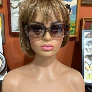 Authentic CHANEL 5045 135 55 17 c. 675/13 Square Sunglasses